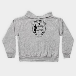 Wandering - A Christmas Carol vintage design Kids Hoodie